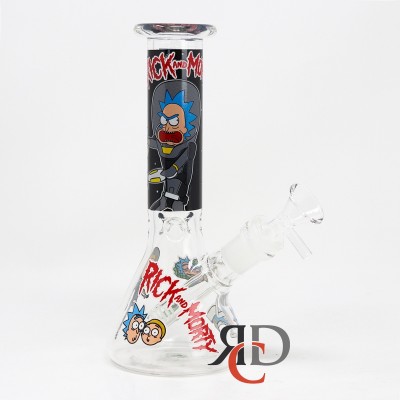 WATER PIPE BEAKER GLOW IN DARK WP10001 1CT